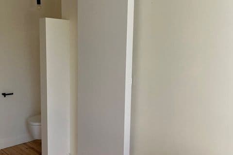 Warm afgewerkte woonkamer